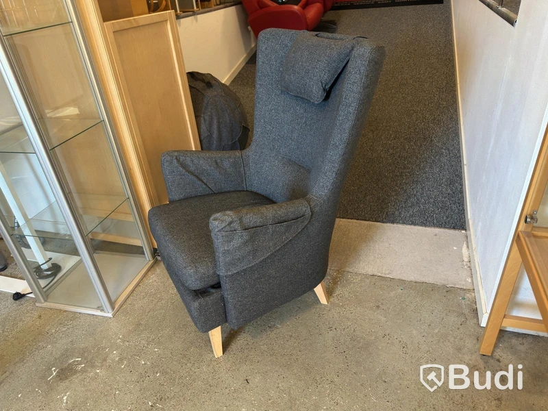 IKEA UPPBUREN armchair, dark grey