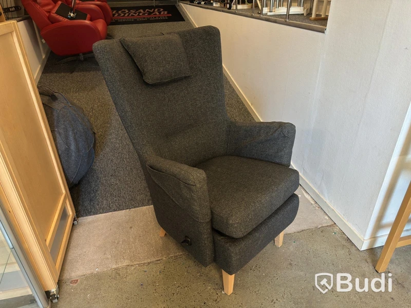 IKEA UPPBUREN armchair, dark grey