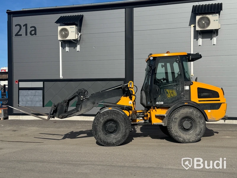Hjullastare JCB 409 T4 -2015 | Gafflar