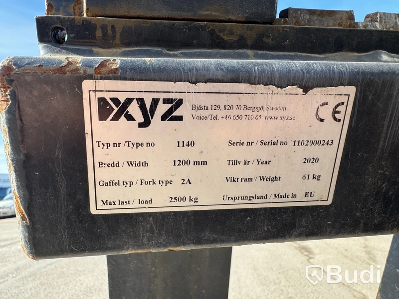 Hjullastare JCB 409 T4 -2015 | Gafflar