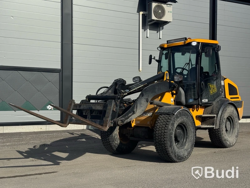 Hjullastare JCB 409 T4 -2015 | Gafflar