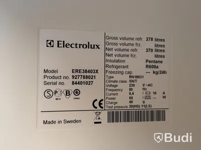 Electrolux ERE38403X Refrigerator