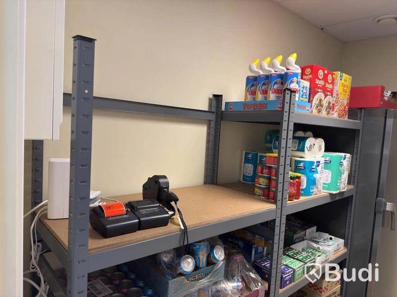 3 warehouse shelving units | 90x45x180 cm