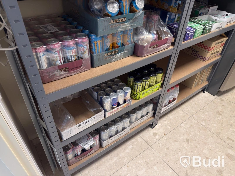 3 warehouse shelving units | 90x45x180 cm