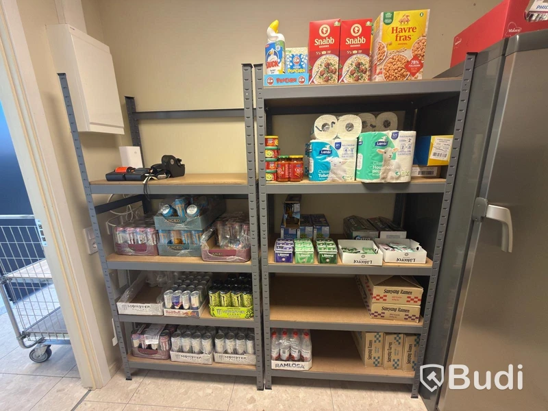 3 warehouse shelving units | 90x45x180 cm