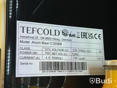 Displaykyl Tefcold Atom Maxi C3DBB | 3 dörrar