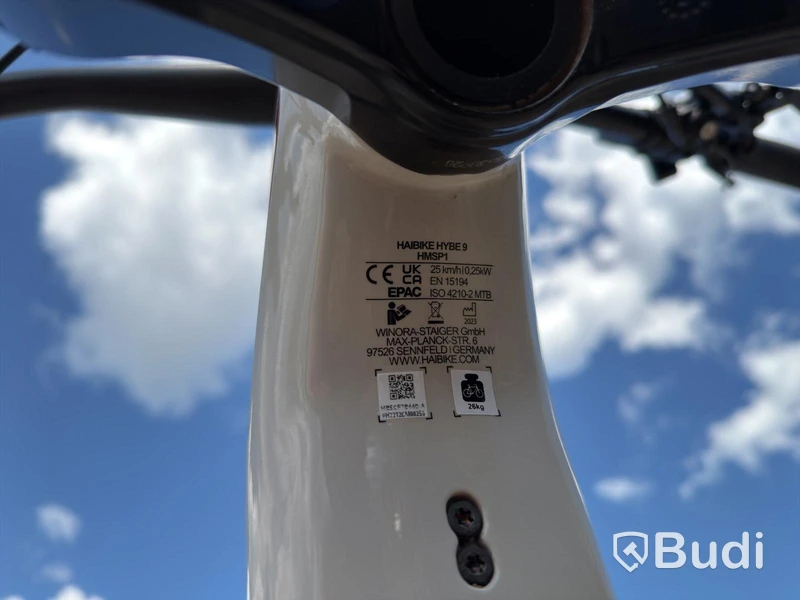 Haibike Hybe 9 e-bike – full-suspension, Bosch CX Smart System, M