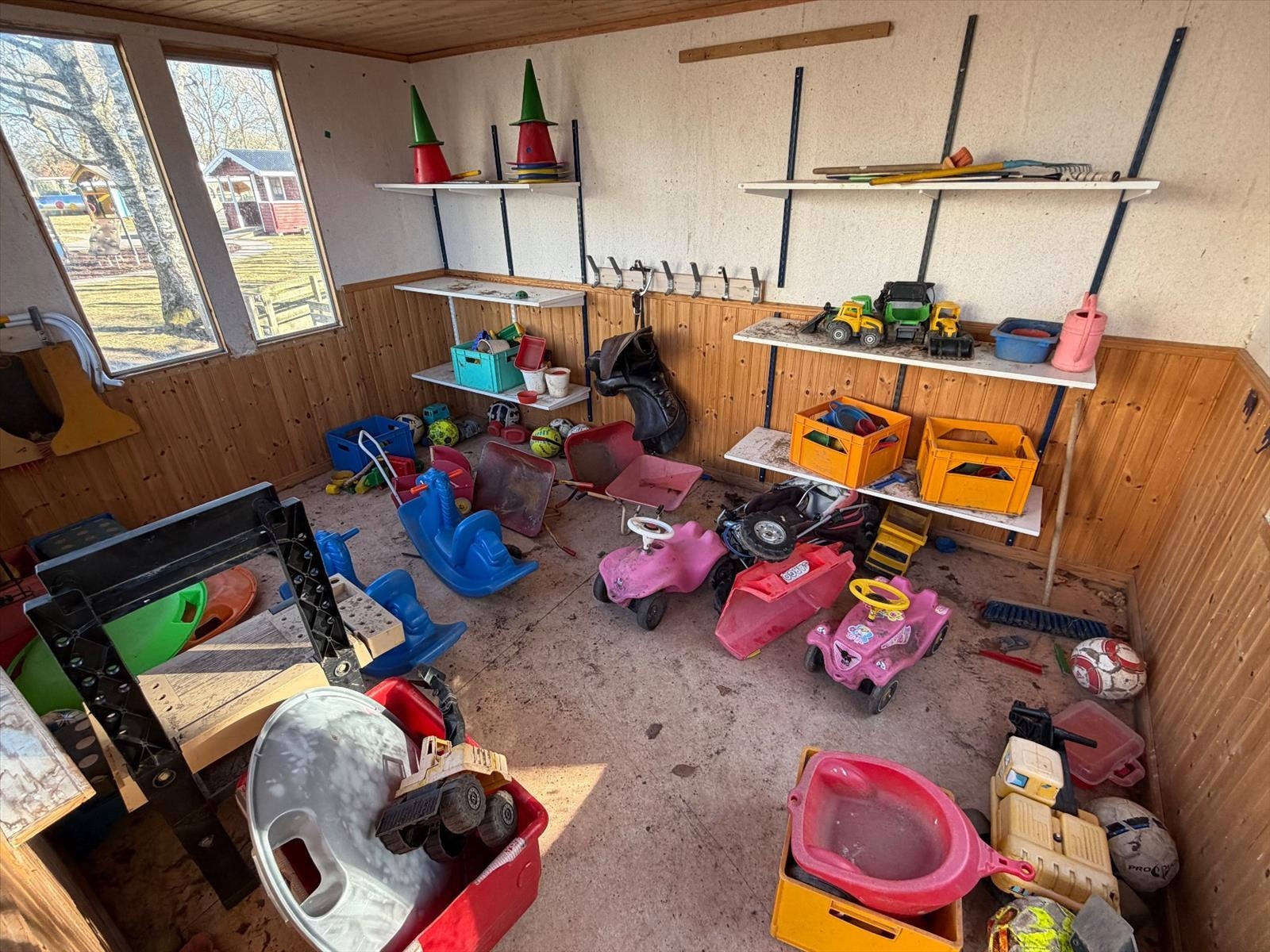 Parti leksaker för utomhusbruk