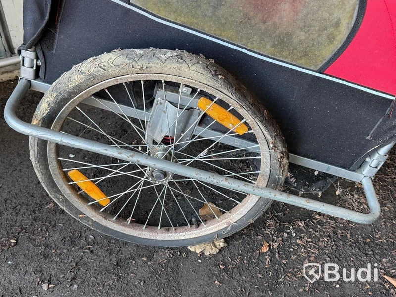 Damcykel Monark med cykelvagn