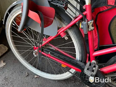 Damcykel Monark med cykelvagn