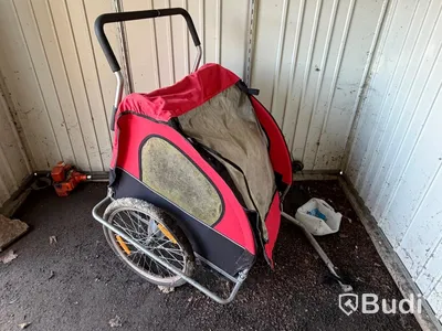 Damcykel Monark med cykelvagn