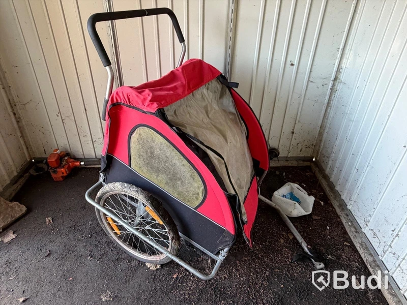 Damcykel Monark med cykelvagn
