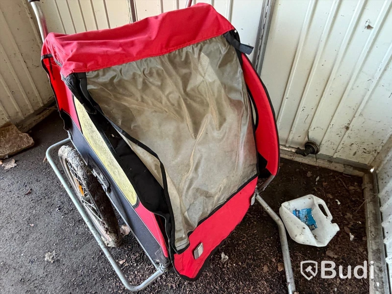 Damcykel Monark med cykelvagn