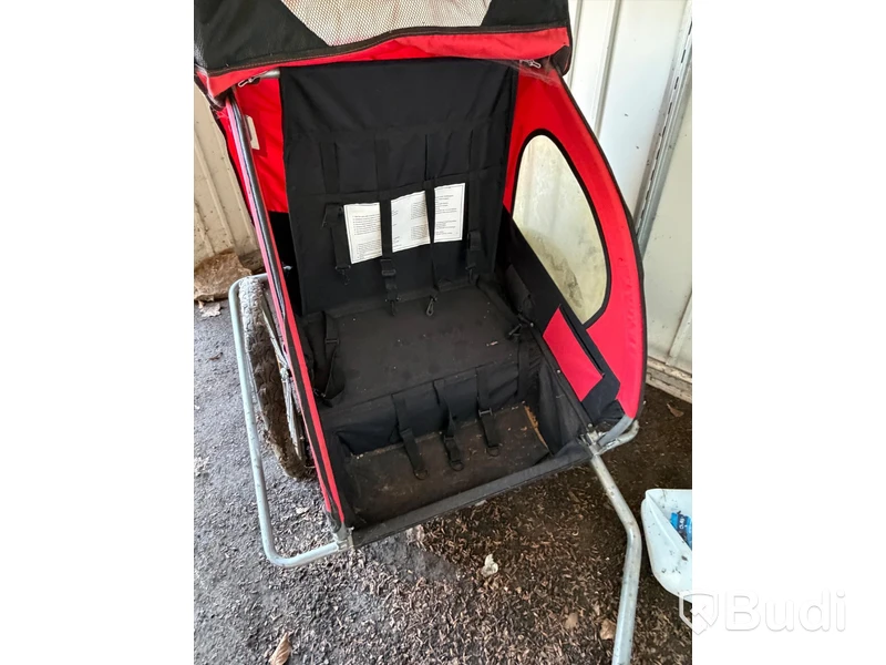 Damcykel Monark med cykelvagn