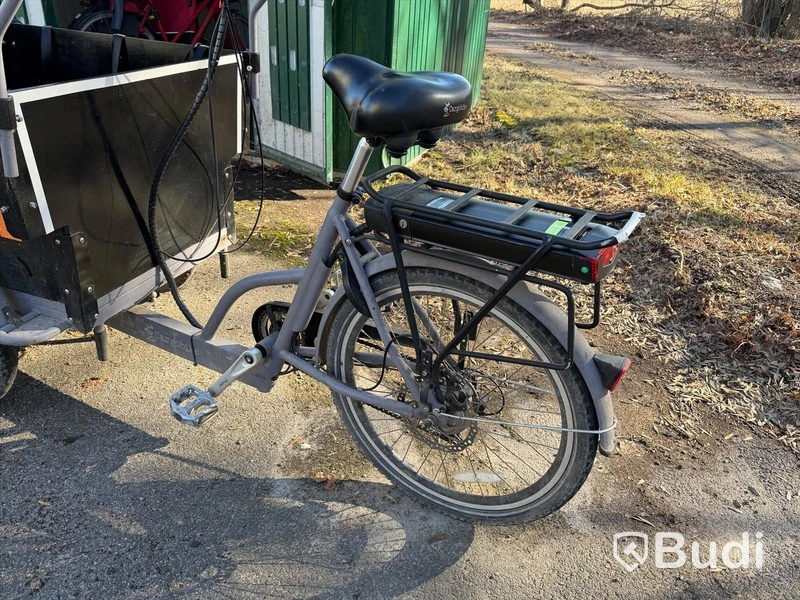 Lådcykel, Cargobike, med batteri