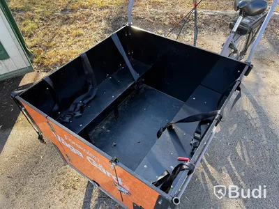 Lådcykel, Cargobike, med batteri