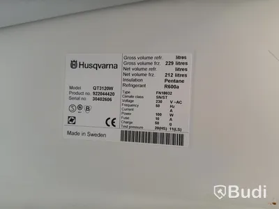 2 st frysskåp, Husqvarna samt Electrolux