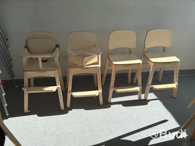 Matsalsmöbler, bord och stolar - 7 bord samt 36 stol, Lekolar