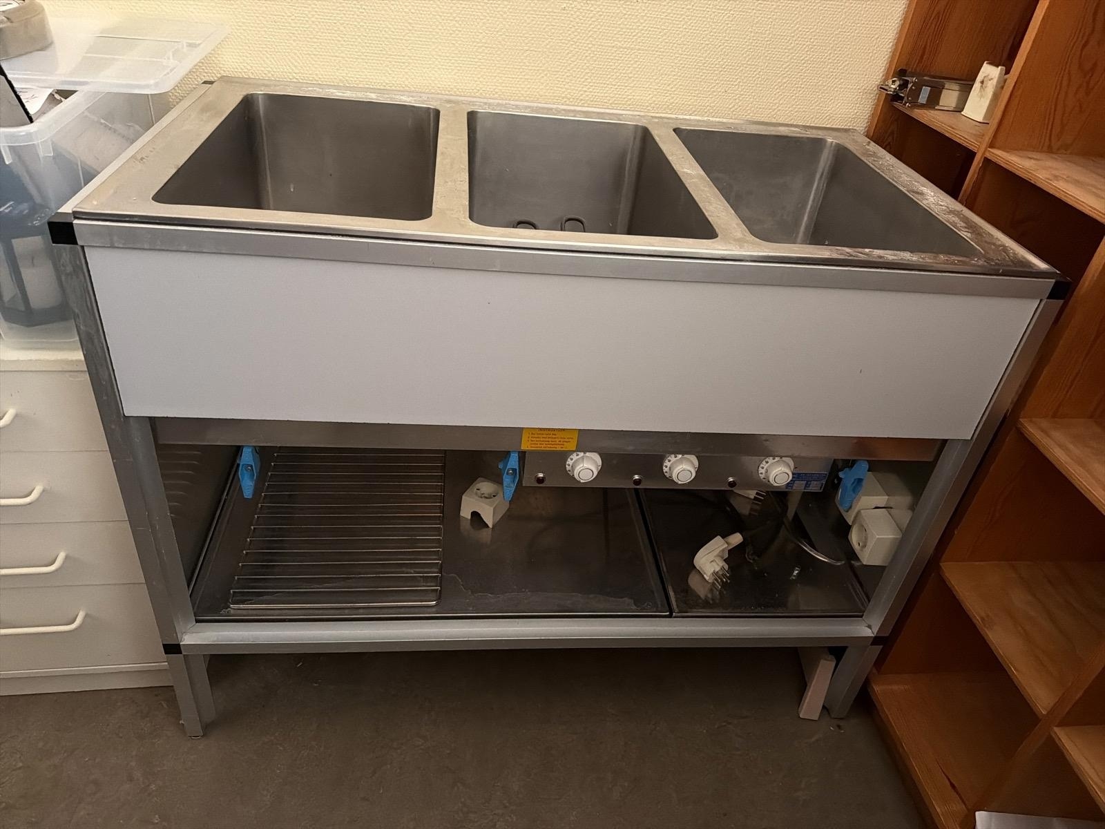 Vattenbad, AB Ishammars, rostfritt stål