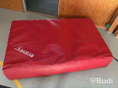 Gymnastikmatta "tjockmatta" KGM AB, röd, 115x175x30 cm