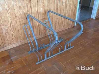 2 st cykelställ, metall, 90-180 cm