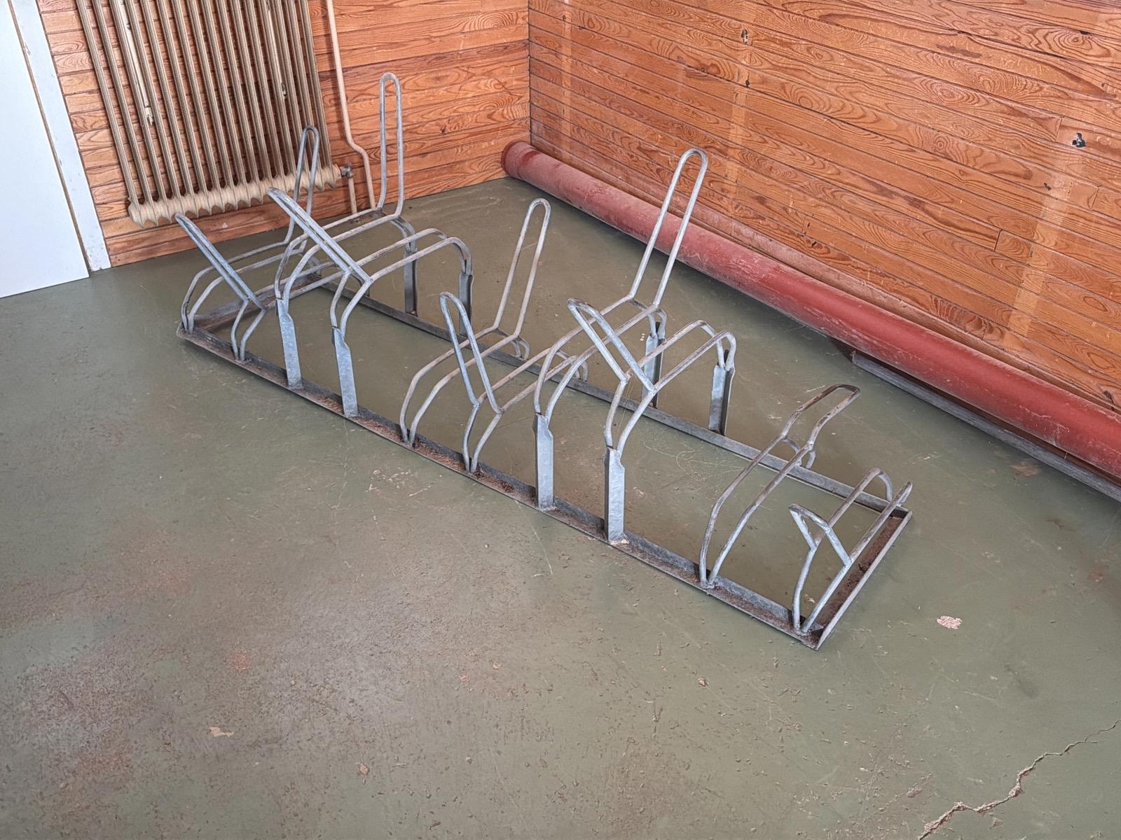 2 st cykelställ, metall, 90-180 cm