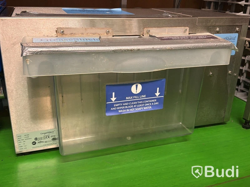 Fettavskiljare, GreaseShield GS1850, rostfri