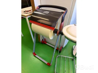 Pappershållare, Tork, samt 3 st säckställ