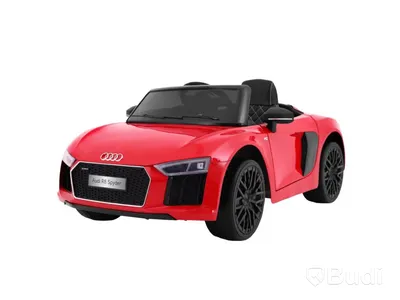 Elektrisk barnbil Audi R8 Spyder med fjärrkontroll och LED-lampor - Bidrag från Viking Assistance - Nypris inkl. moms: ca 7229 kr