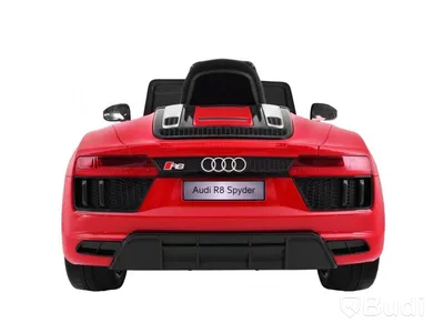 Elektrisk barnbil Audi R8 Spyder med fjärrkontroll och LED-lampor - Bidrag från Viking Assistance - Nypris inkl. moms: ca 7229 kr