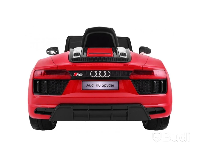 Elektrisk barnbil Audi R8 Spyder med fjärrkontroll och LED-lampor - Bidrag från Viking Assistance - Nypris inkl. moms: ca 7229 kr