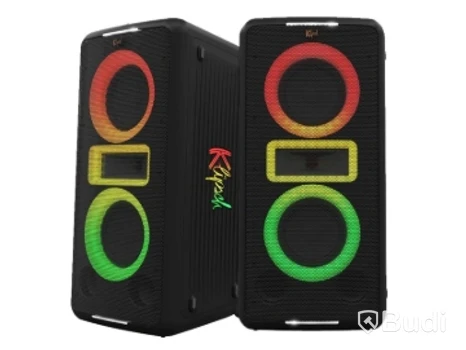 Högtalare 2-pack Klipsch New York, partyhögtalare med mikrofon & Bluetooth - Bidrag från BRL Electronics
