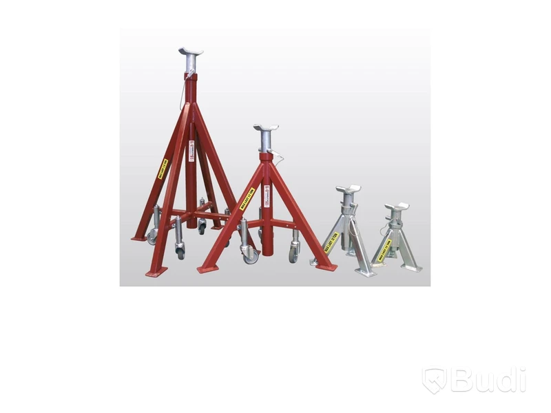 2 tall axle stands and 2 extra-low axle stands - Donated by BA Fordonslyftar