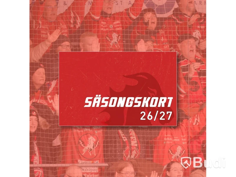 2 st säsongskort till Vita Hästen, säsongen 2026/2027