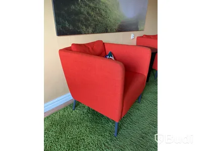 Loungegrupp och tavla