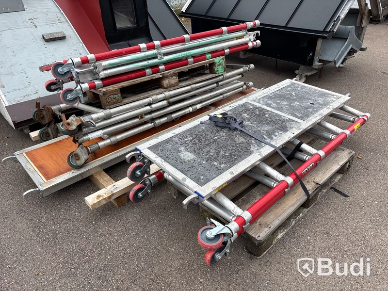 Byggställning aluminium, Alufase