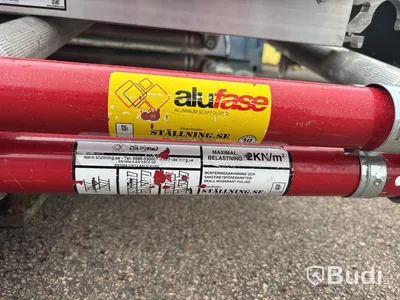 Byggställning aluminium, Alufase