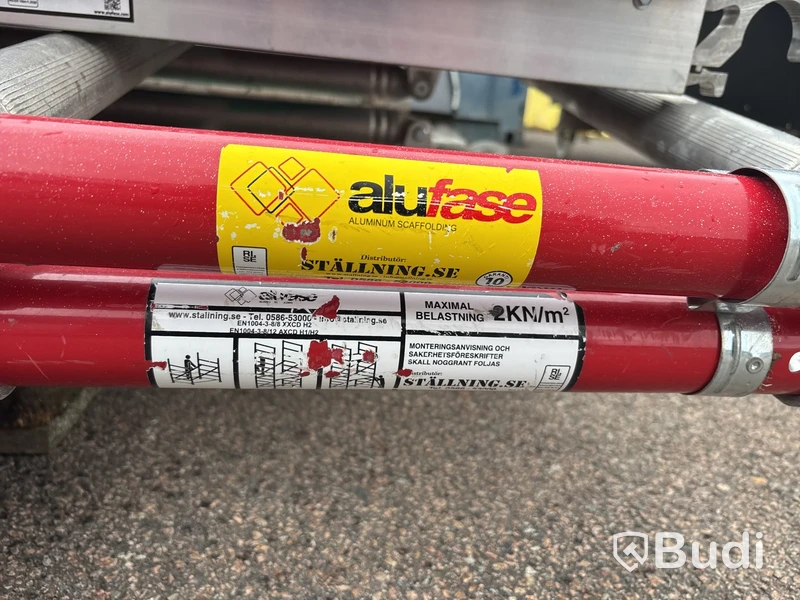 Byggställning aluminium, Alufase