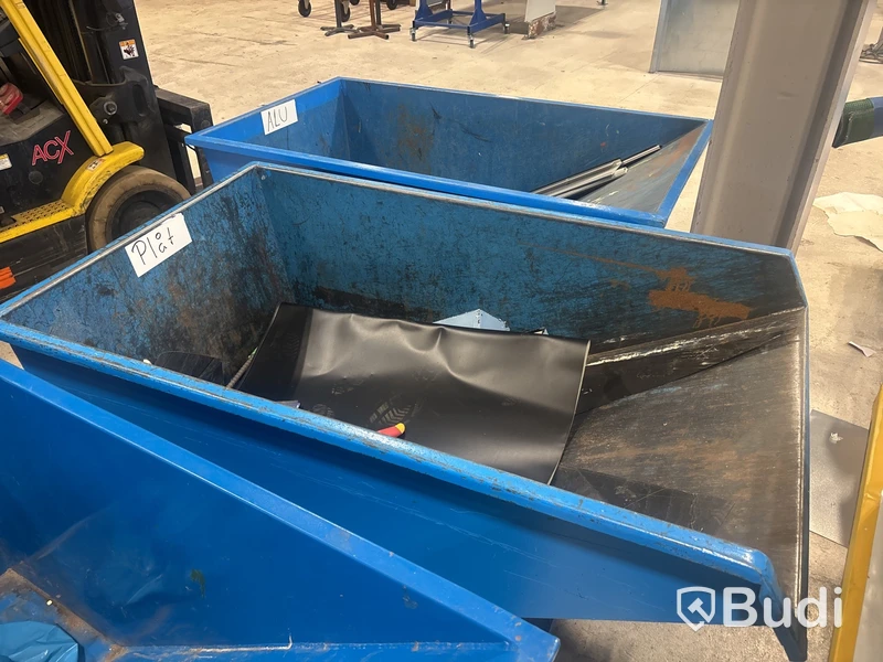 3 st. tippcontainer