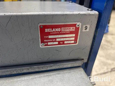 Slusskarvmaskin Belano