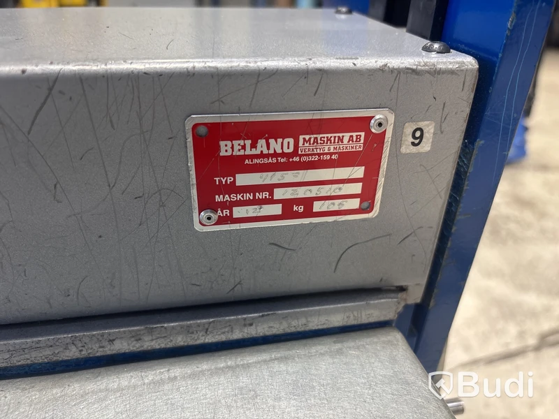 Slusskarvmaskin Belano