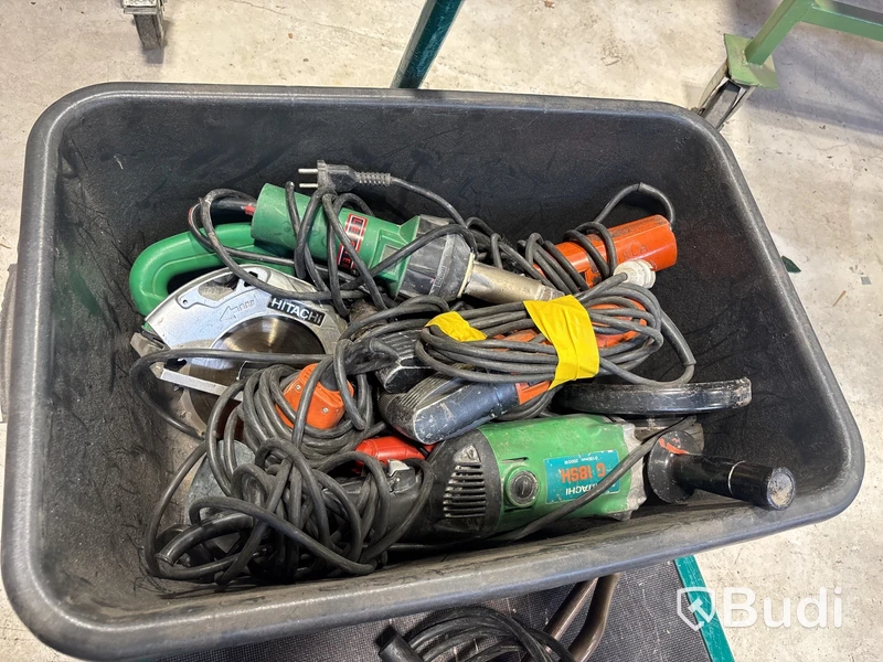 Elverktyg DeWalt, Hitachi, Fein m.m