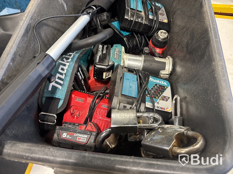 Elverktyg, Milwaukee, Makita m.m