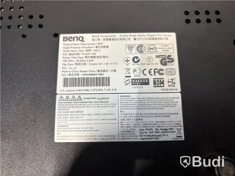 Projektor Benq MS513