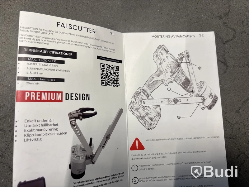 Falsskärare FalsCutter Uveco
