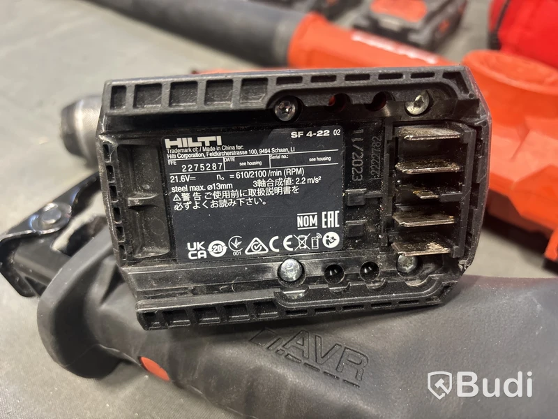 Verktygspaket HILTI Nuron 22 volt