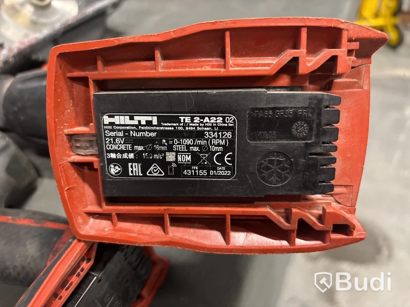Verktygspaket HILTI 22 volt
