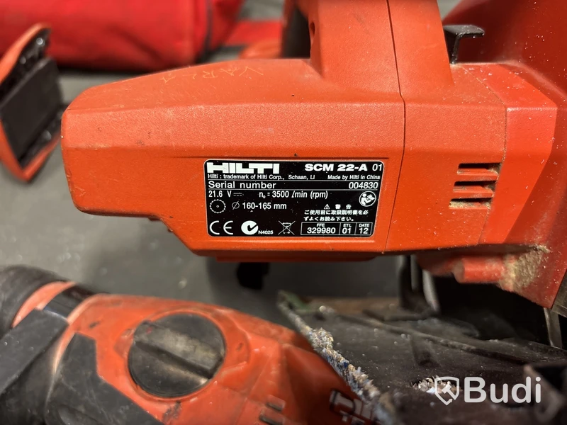 Verktygspaket HILTI 22 volt