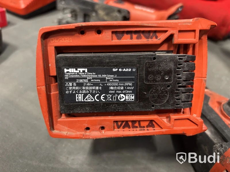 Verktygspaket HILTI 22 volt