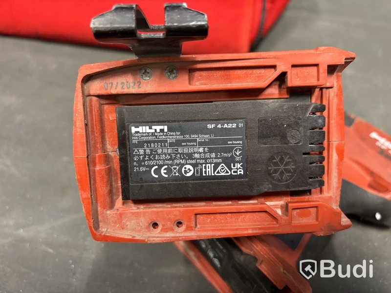 Verktygspaket HILTI 22 volt
